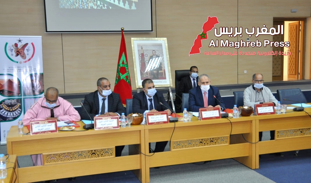 انعقاد اشغال الدورة الاستثنائية للجمعية العامة لغرفة الصناعة التقليدية لجهة كلميم واد نون‎‎