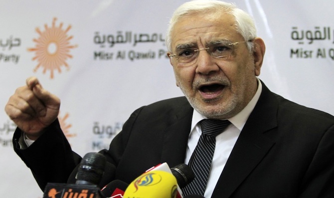 مصر.. السجن 15 عاما لأبو الفتوح ومحمود عزت
