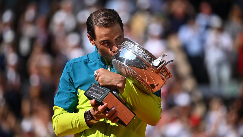 نادال الأكثر تتويجا ببطولات "الغراند سلام" في تاريخ التنس