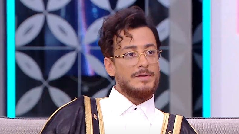 بالفيديو: سعد لمجرد يذرف الدموع في حضرة الآغا