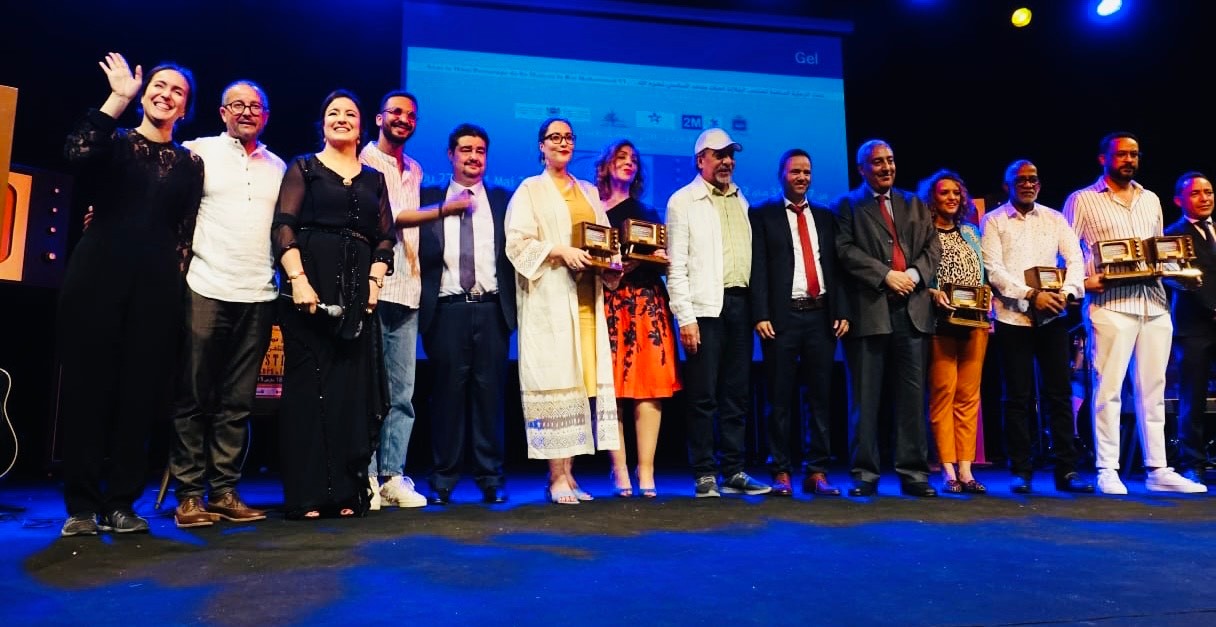 تتويج إنتاجات الشركة الوطنية للإذاعة والتلفزة بجوائز في مهرجان مكناس للدراما التلفزية