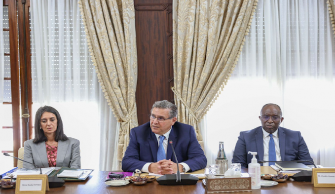 أخنوش يستقبل وفدا من مجلس إدارة البنك الدولي