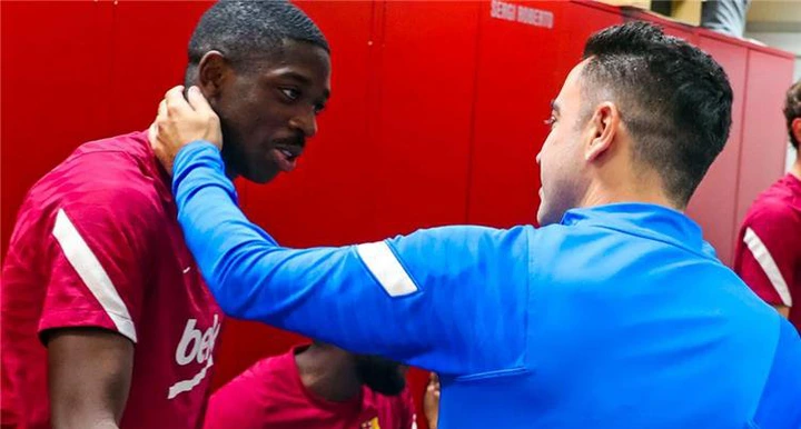 رد مقتضب من تشافي بشأن مصير ديمبلي في برشلونة – صفحة الشعب