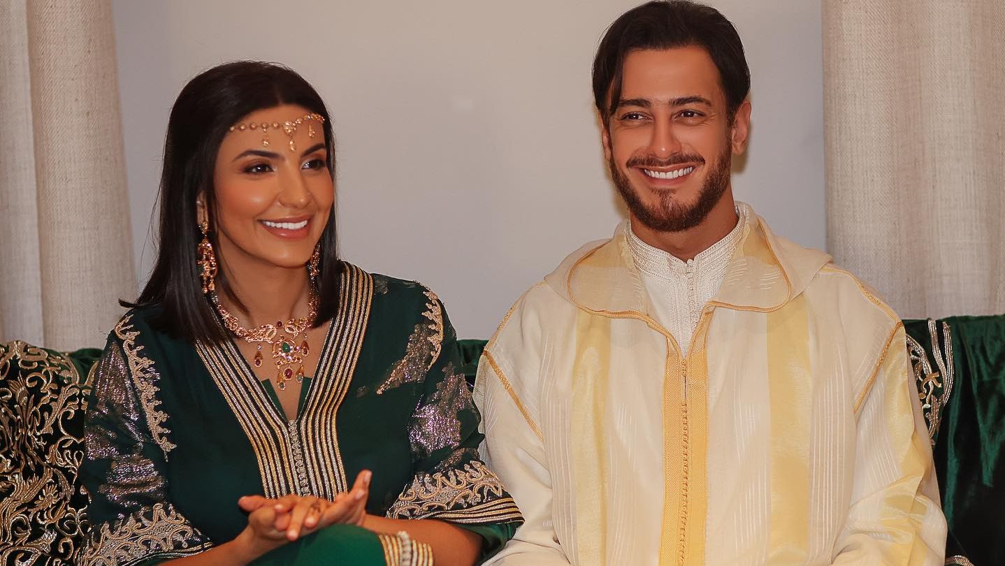 بالصور: لمجرد يرفع السرية عن حفل زفافه من غيثة