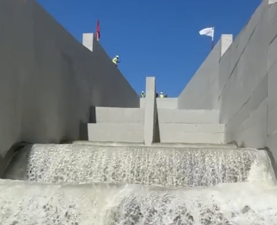 حدث مهم.. لحظة وصول مياه واد سبو لتصب في حوض نهر أبي رقراق