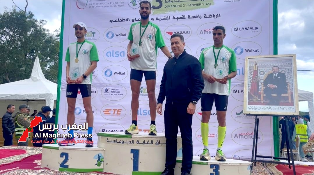 طنجة .. نجاح كبير لسباق الغابة الدبلوماسية الدولي على مسافة "10 كلم"