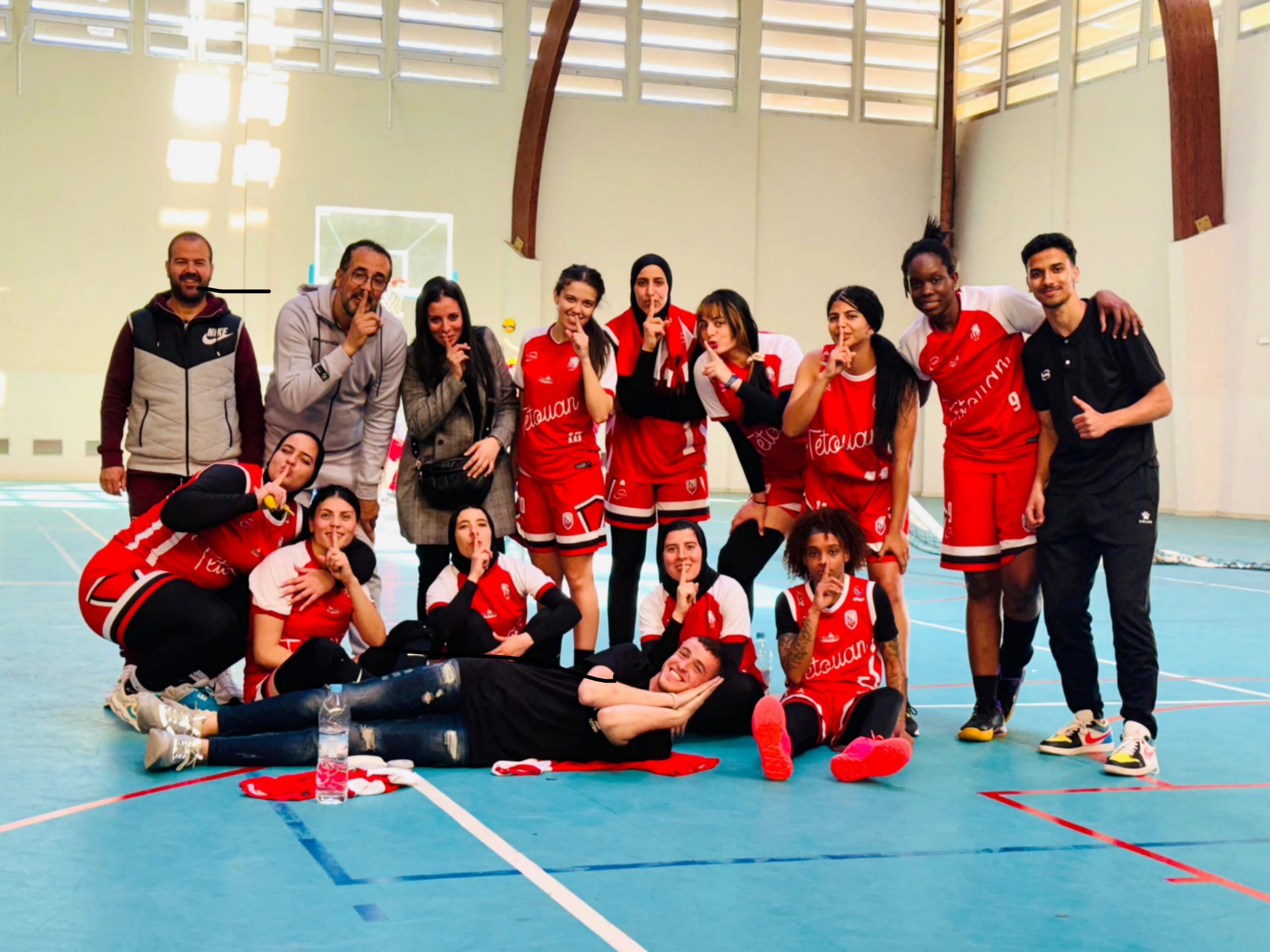 سيدات مغرب أتليتك تطوان لكرة السلة المربع الذهبي على حساب نادي الجيش الملكي