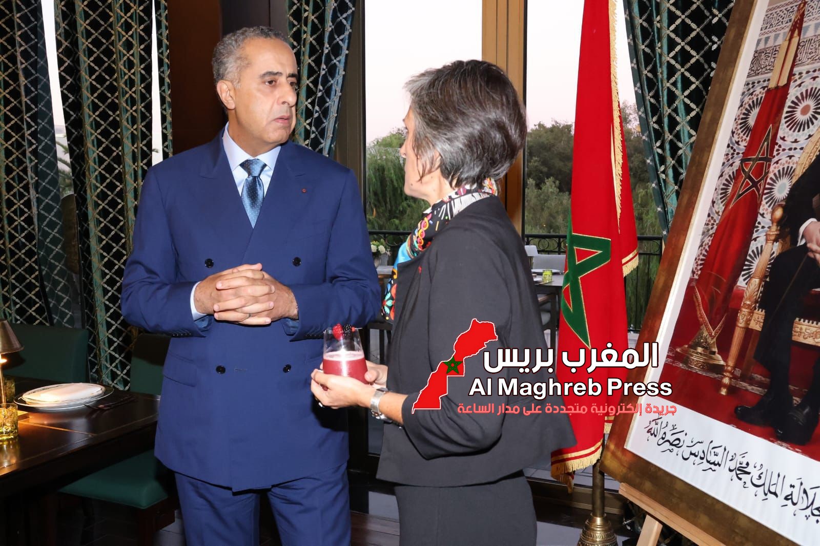 السيد الحموشي يتباحث بالرباط مع المديرة العامة للأمن الداخلي الفرنسي