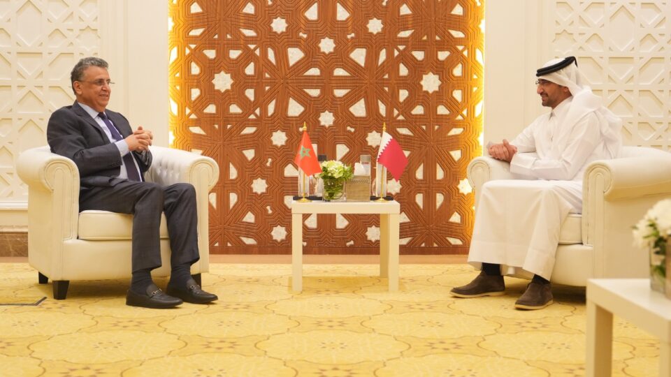 وهبي يتباحث مع نظيره القطري